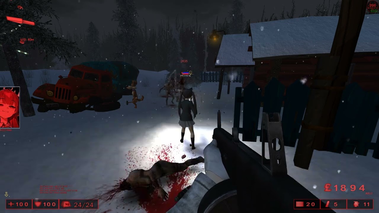 Killing Floor1 HOE Prostokvashino Support specialist 9p play/킬링플로어1 지옥 Prostokvashino 서폿 9인 플레이