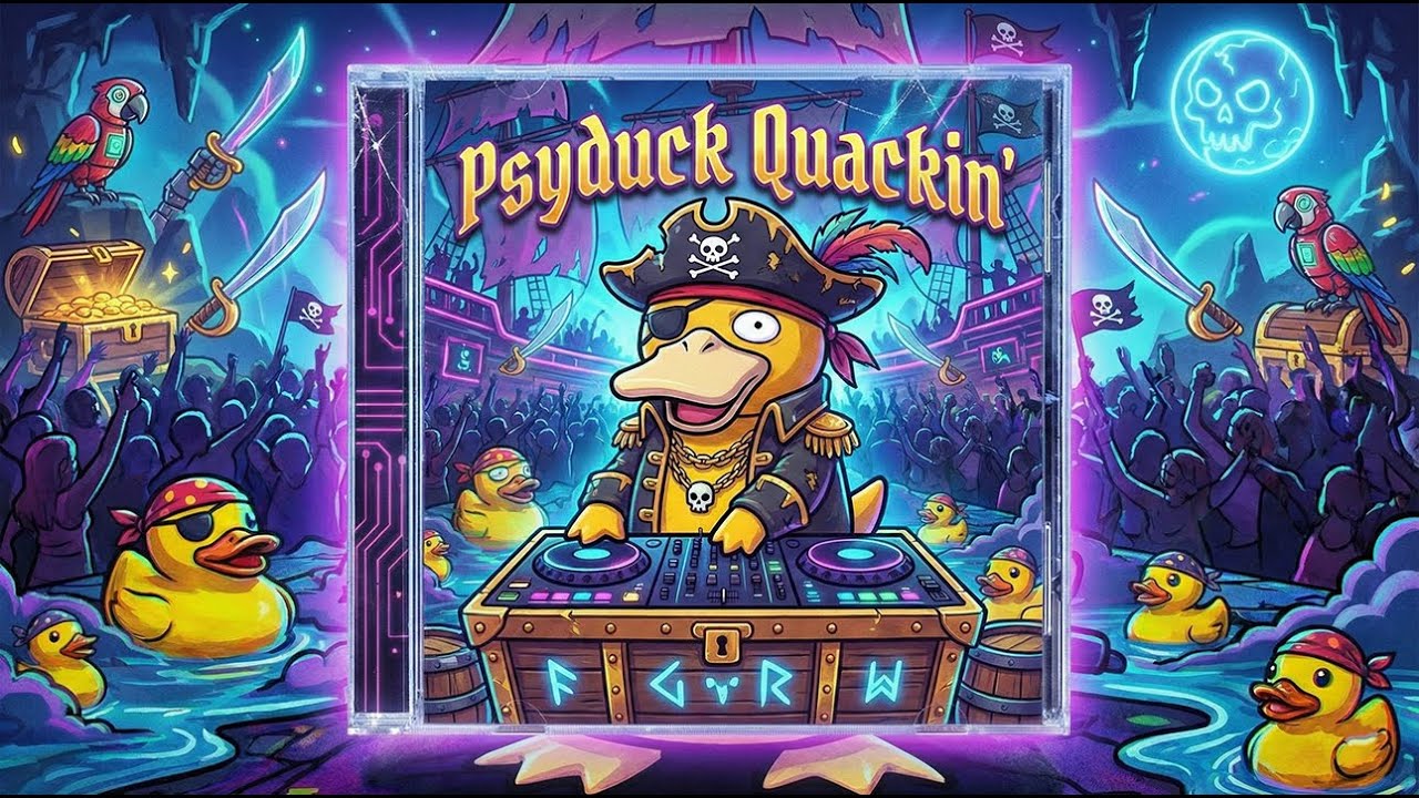 DJ PSYDUCK | Gol D. Uck - EDM mix (One Piece Pokémon parody)