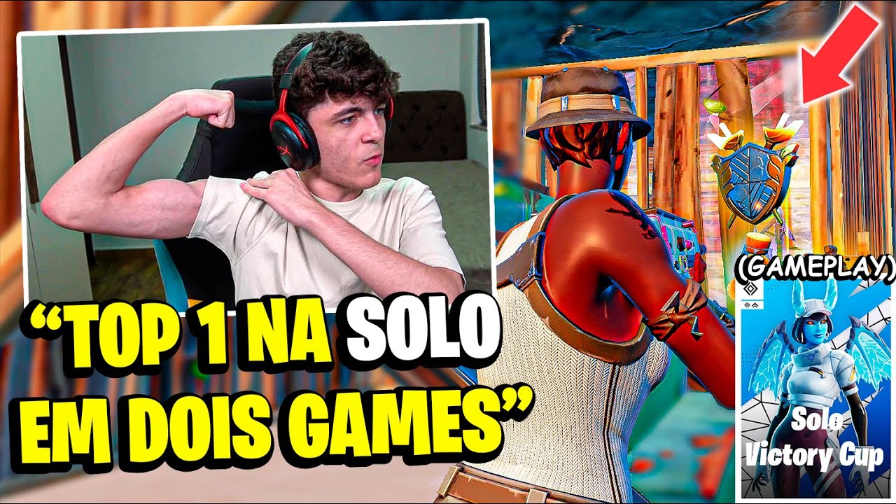 SUETAM starta ATRASADO na SOLO e quase PEGA TOP 1! (Gameplay Completa)