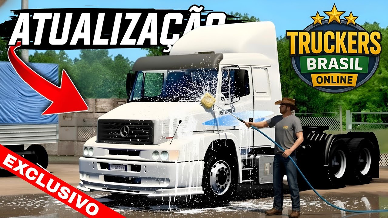 NOVA ATUALIZAÇÃO DO TRUCKERS BRASIL ONLINE COM NOVO CAMINHÃO, EXPANSÃO DE MAPA E MUITO MAIS
