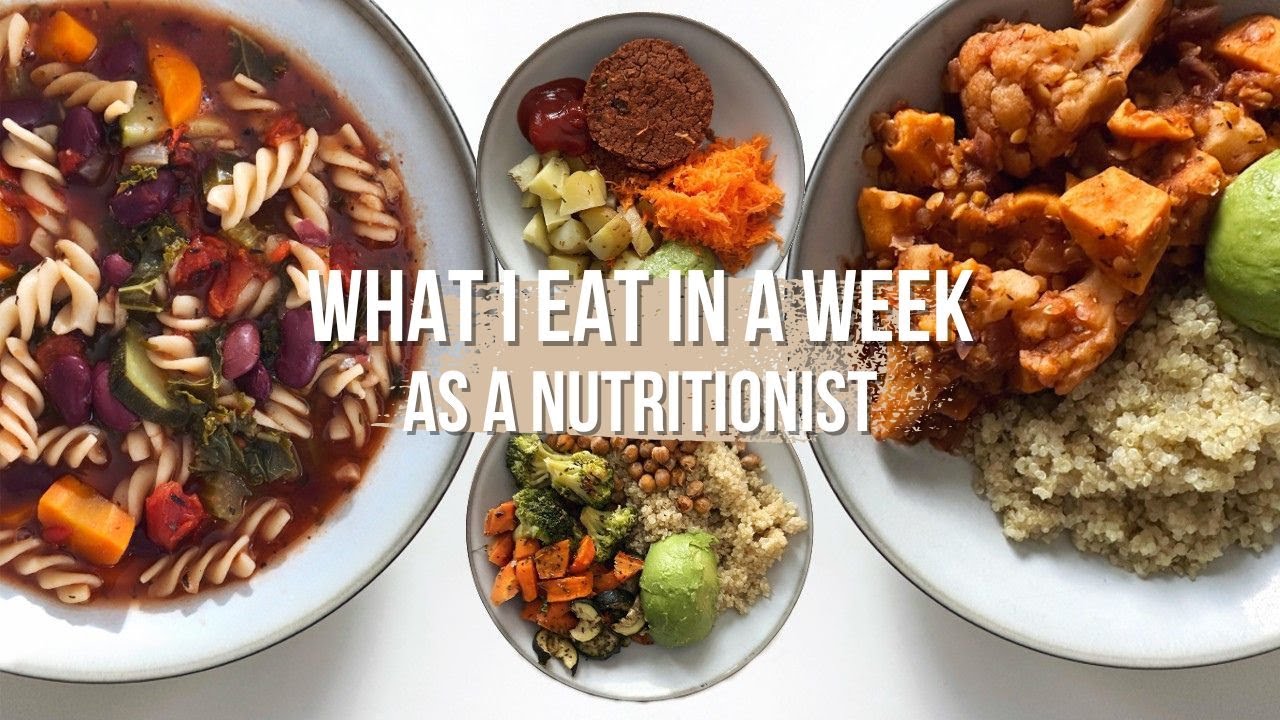 What I Eat in a Week as a Nutritionist | a week of eating in December (healthy)