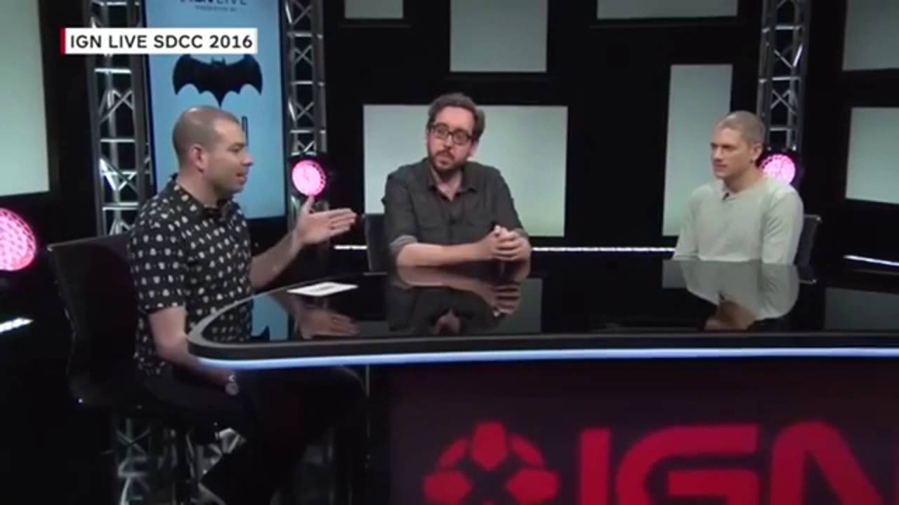 Prison Break Comic Con 2016, Wentworth Miller and Sarah Wayne Callies