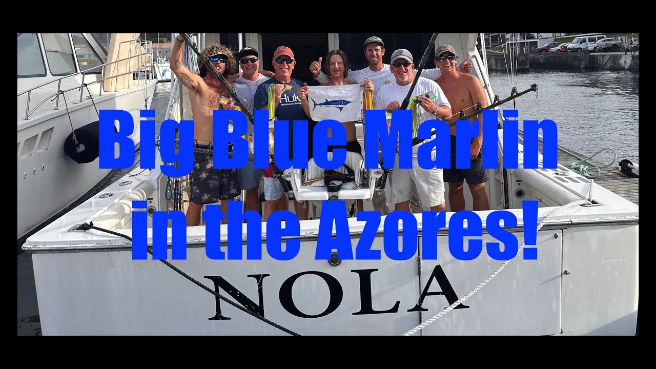 Faial, Azores   Blue Marlin and Sightseeing 2023   4K