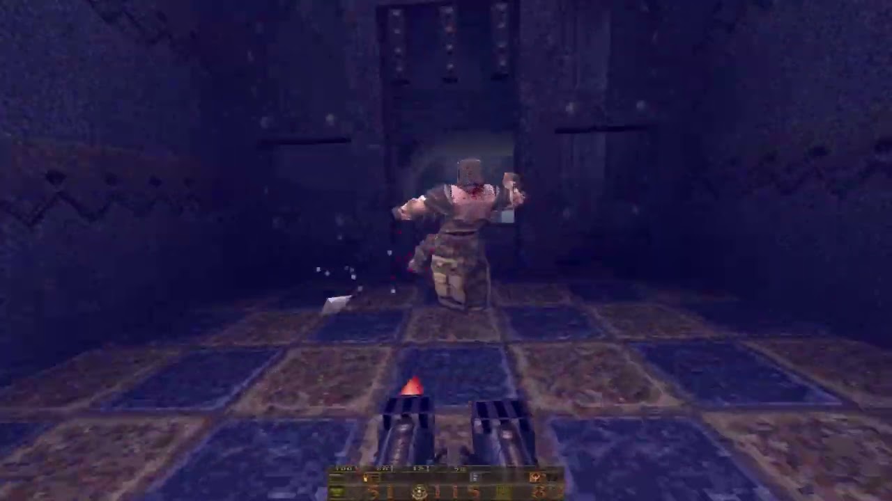 Quake - Map-Center Quake Retrojam 3 / Questionable Wizardry - All Secrets