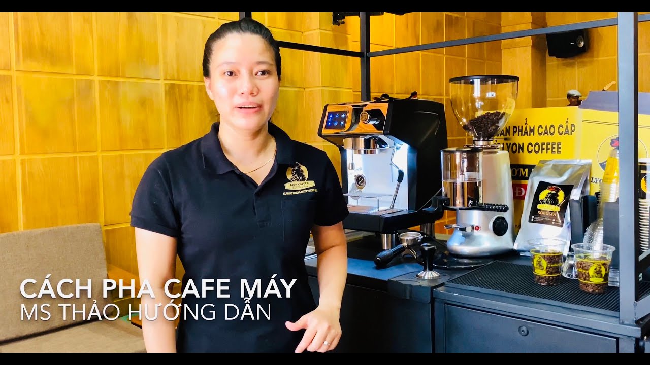Cách pha cà phê máy ngon | Lyon Coffee 18009450