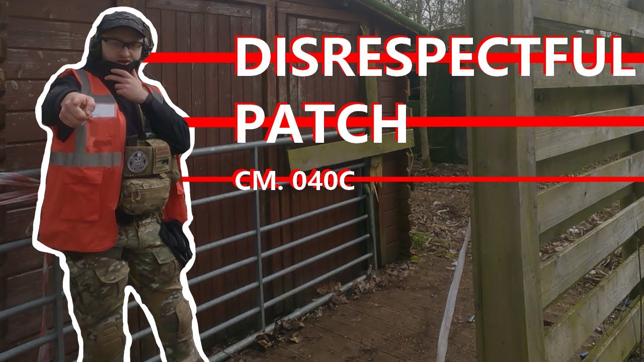 REF CALLS MY PATCH DISRESPECTFUL! | Airsoft CM. 040C Gameplay | PTC Warrington