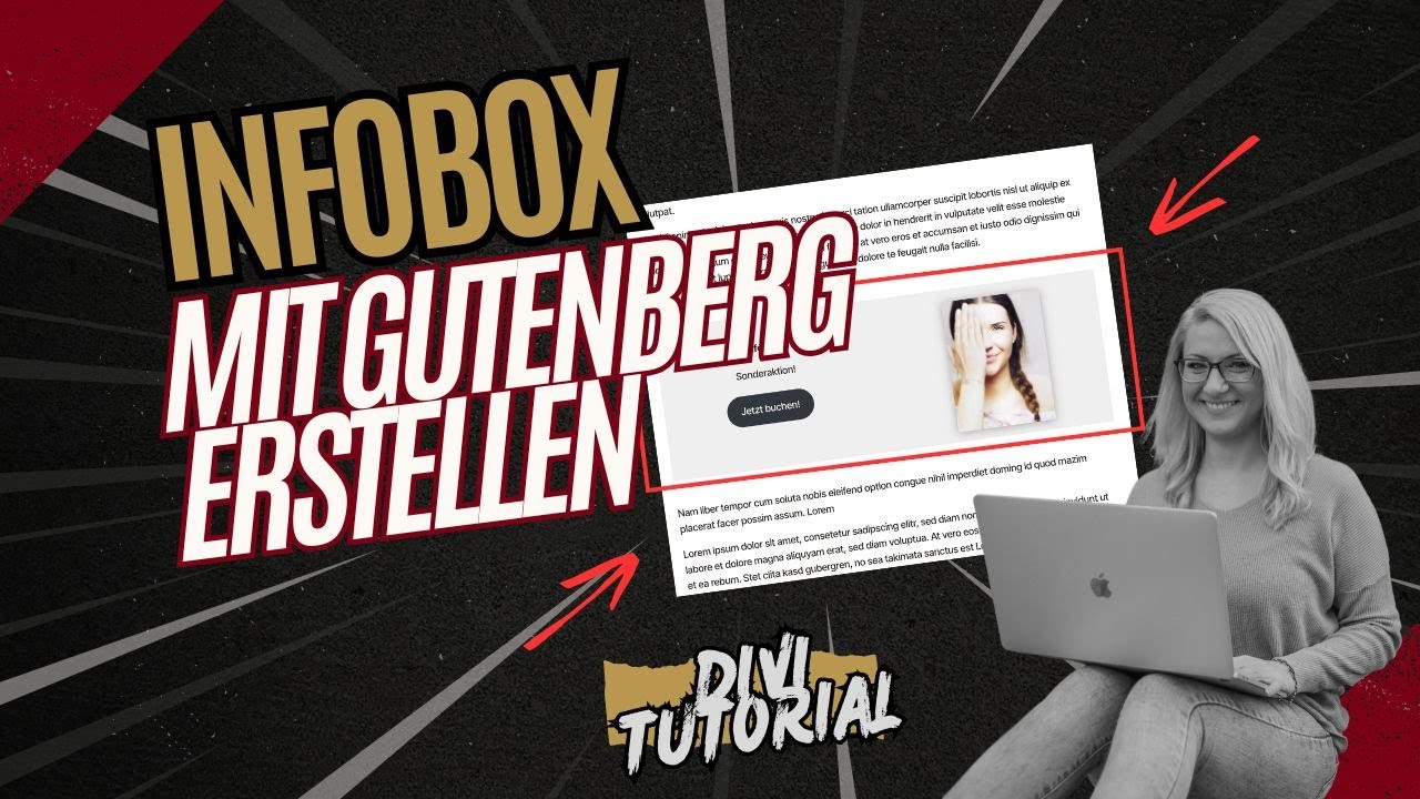 Divi Infobox mit Gutenberg in Blogbeitr&auml;ge einf&uuml;gen | WordPress Divi Anleitung deutsch