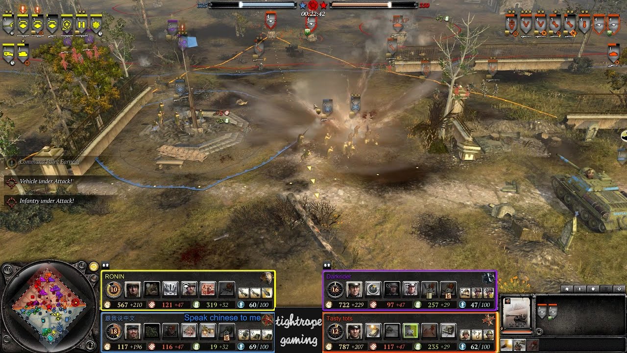 COH2 4v4 Rotations on Road