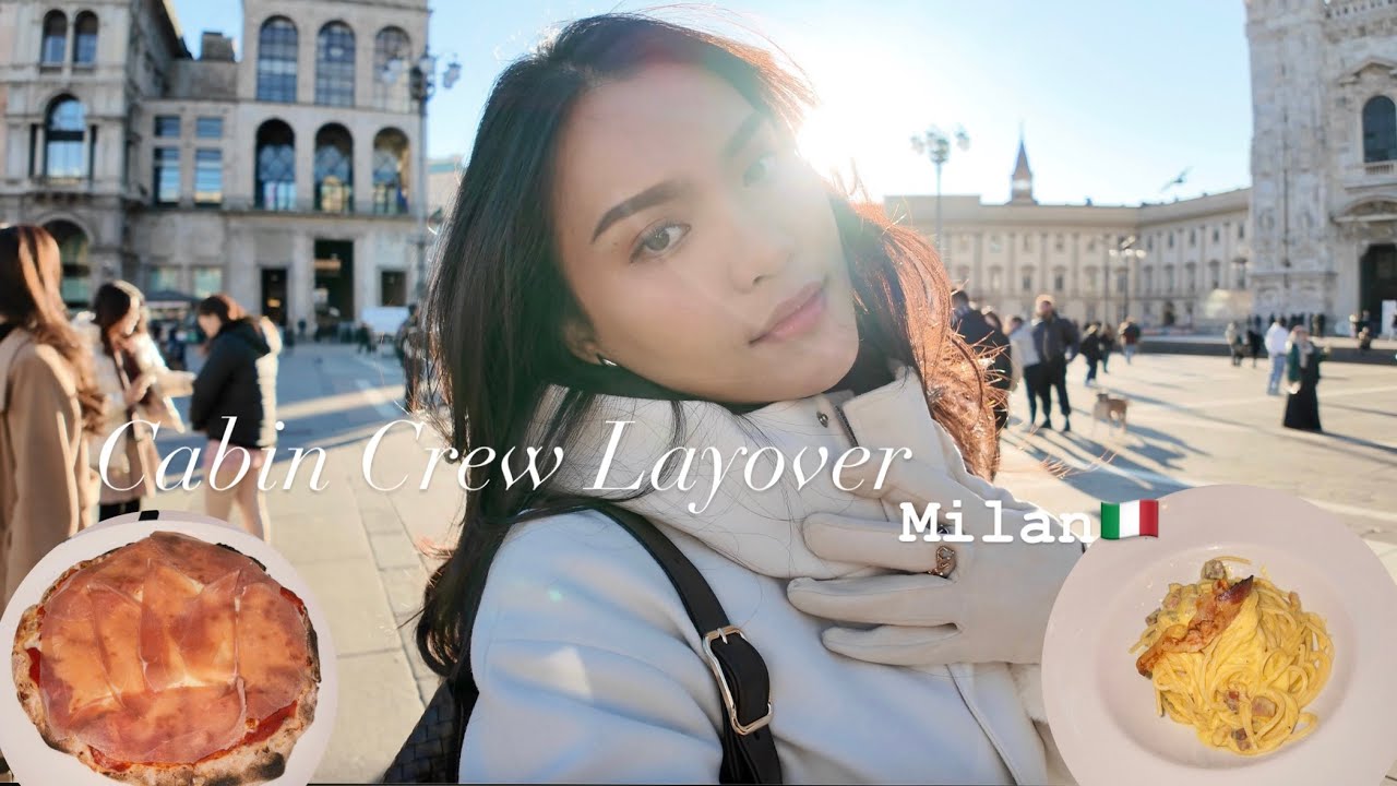 cabin crew layover vlog #6 - milan