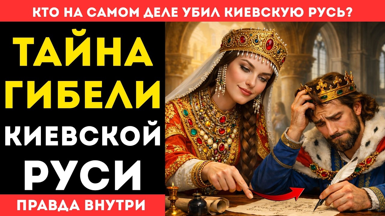 ПОЧЕМУ ВЕЛИКАЯ КИЕВСКАЯ РУСЬ ПРЕВРАТИЛАСЬ В РУИНЫ?