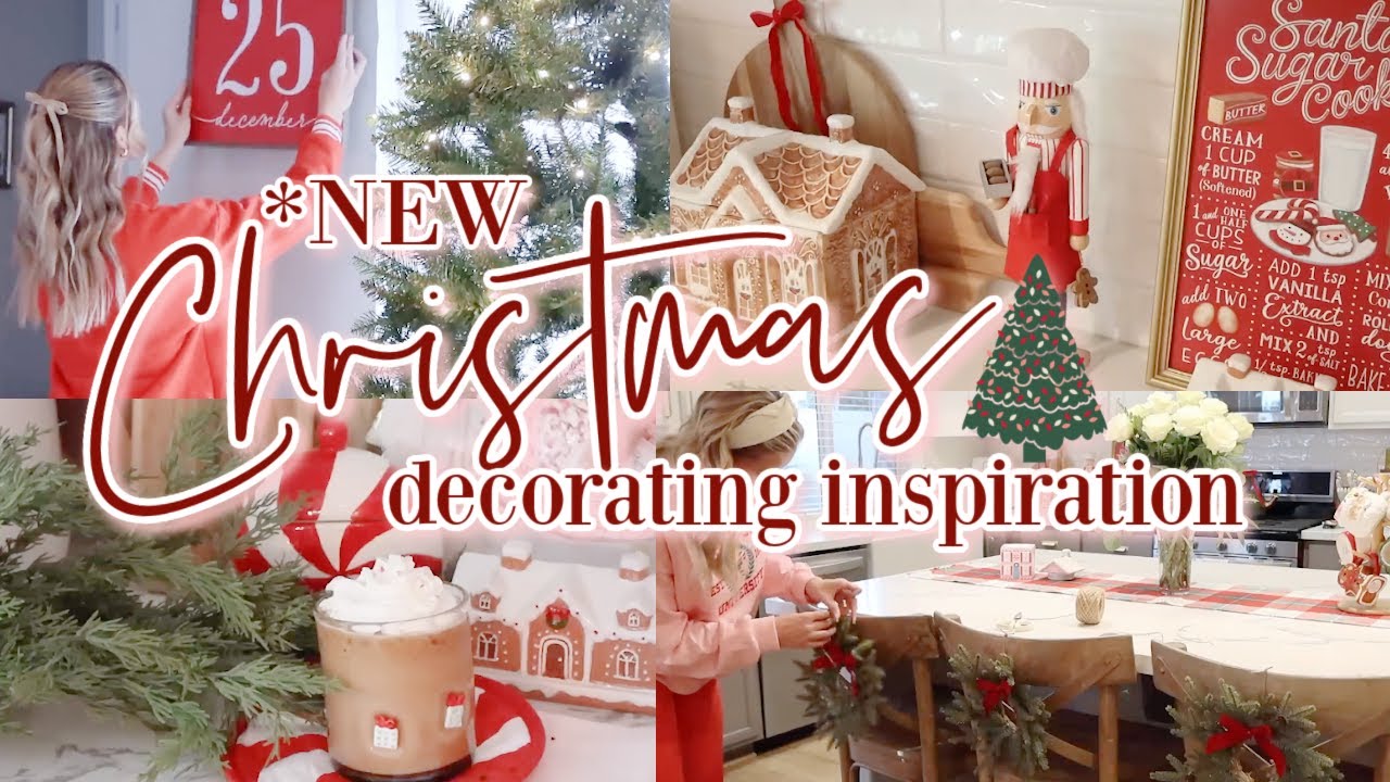 *NEW* CHRISTMAS  DECORATING INSPIRATION! OVER 1 HOUR OF DECORATING AND HOME MOTIVATION!