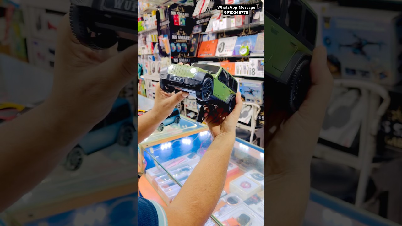 WUF Thar Jeep Bluetooth Speakers With Super Bass 🏎️ Fast Speed 🚀 #shorts #tranding #car