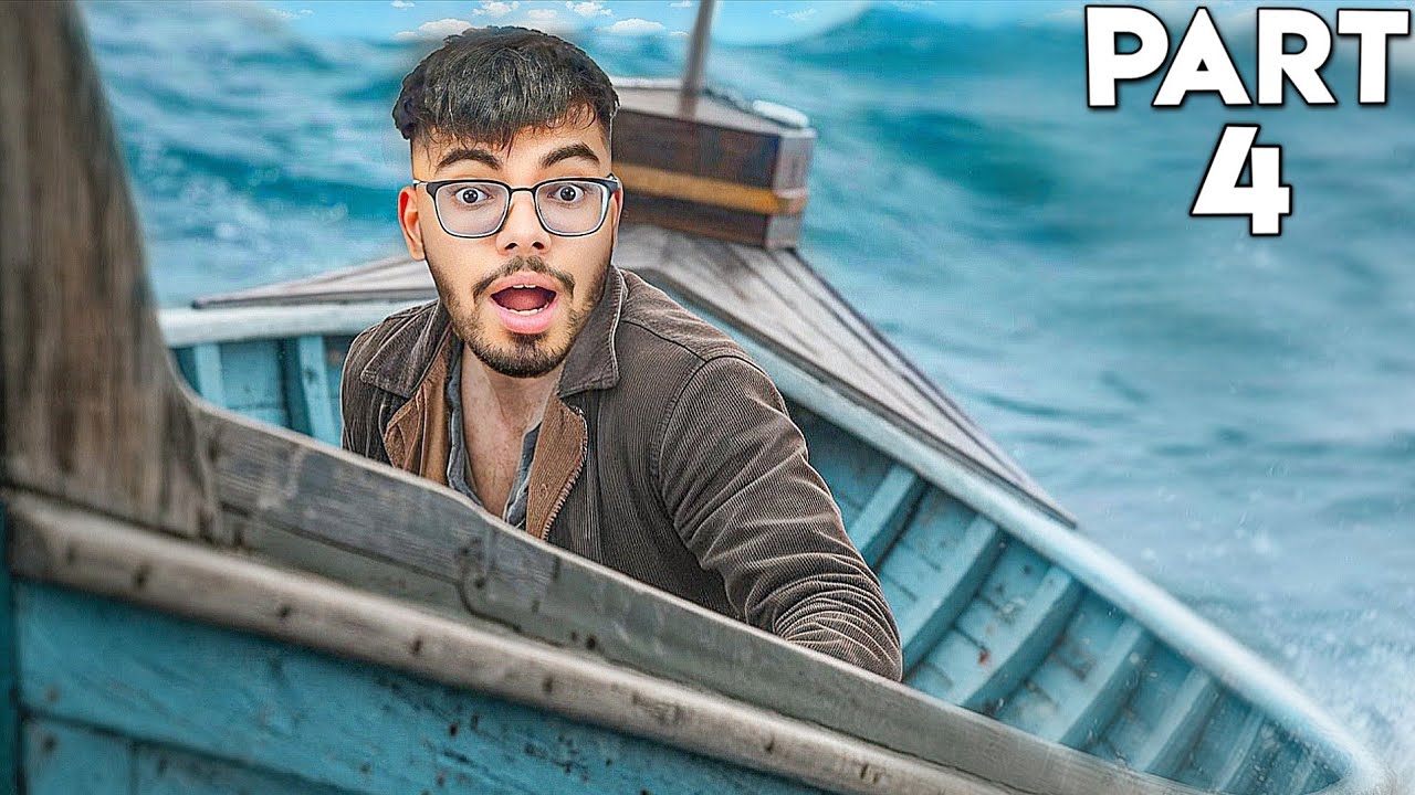 Found Another Island And Killing The Shark - Raft Part 4