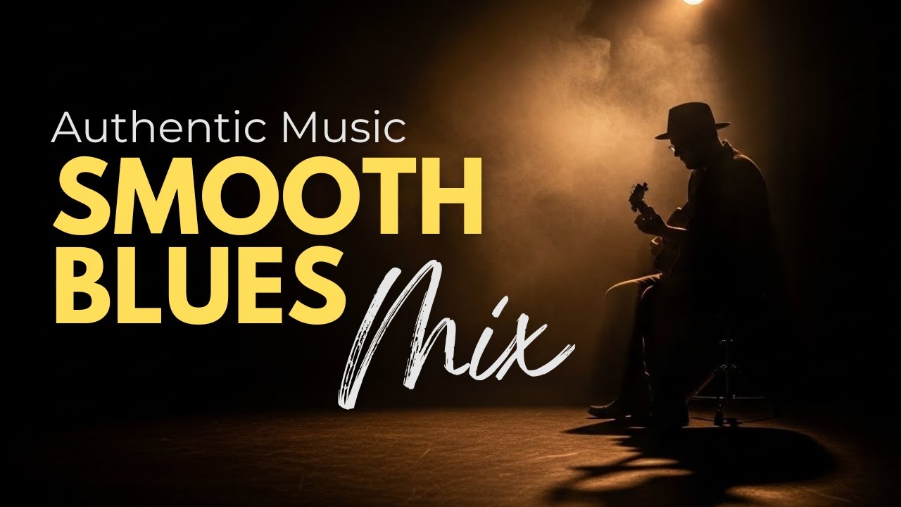 BEST SLOW BLUES MUSIC | ELEGANT GUITAR NIGHT | STRESS RELIEF 🎸🌙