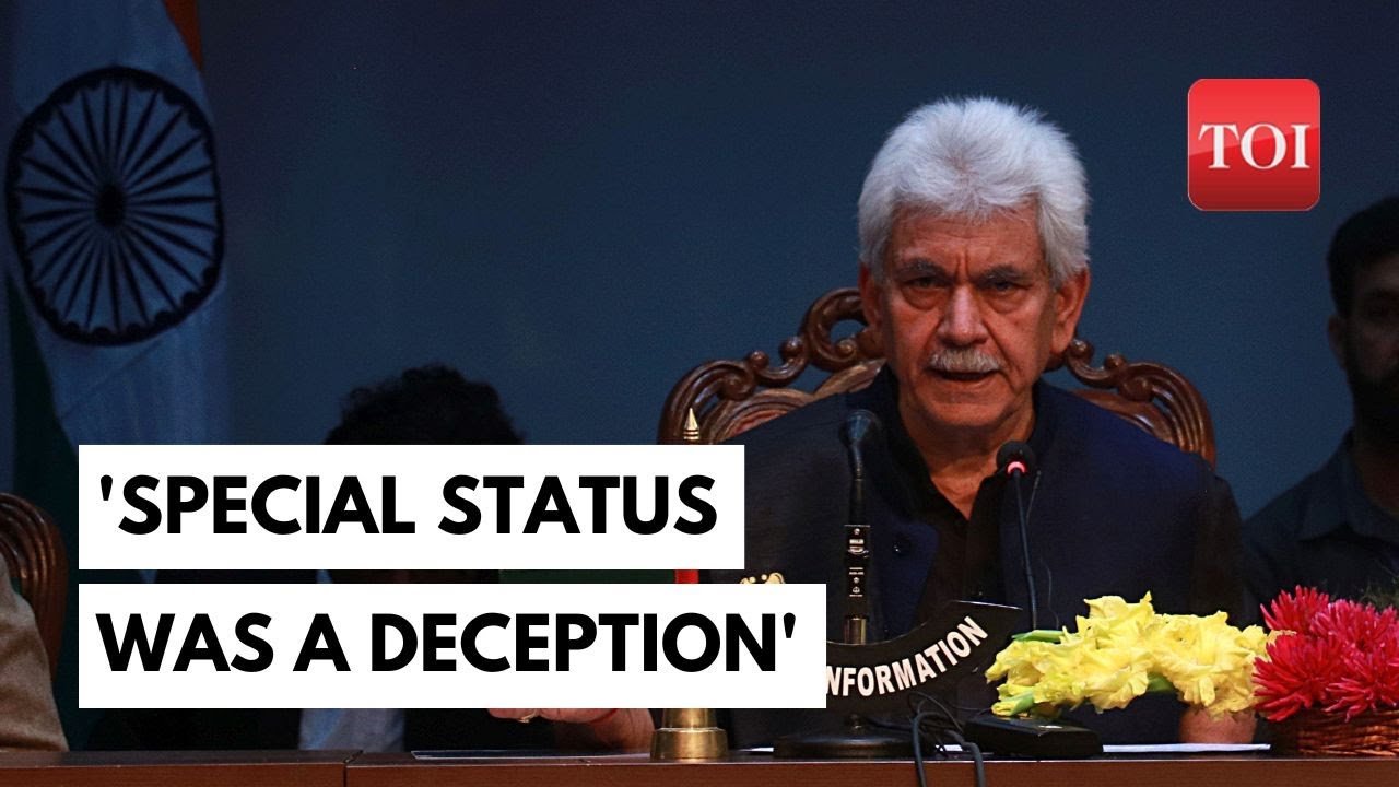 Manoj Sinha's Interaction with Higher Command Course-52 Officers: Stone Pelters Were Made, Not Born!