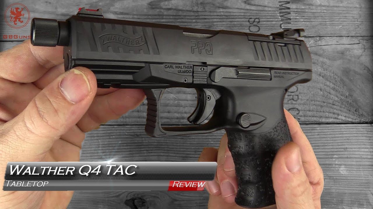 Walther Q4 TAC Tabletop Review