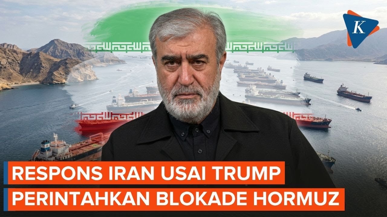 Trump Mau Blokade Selat Hormuz, Iran: Wajar bagi Presiden yang Kalah