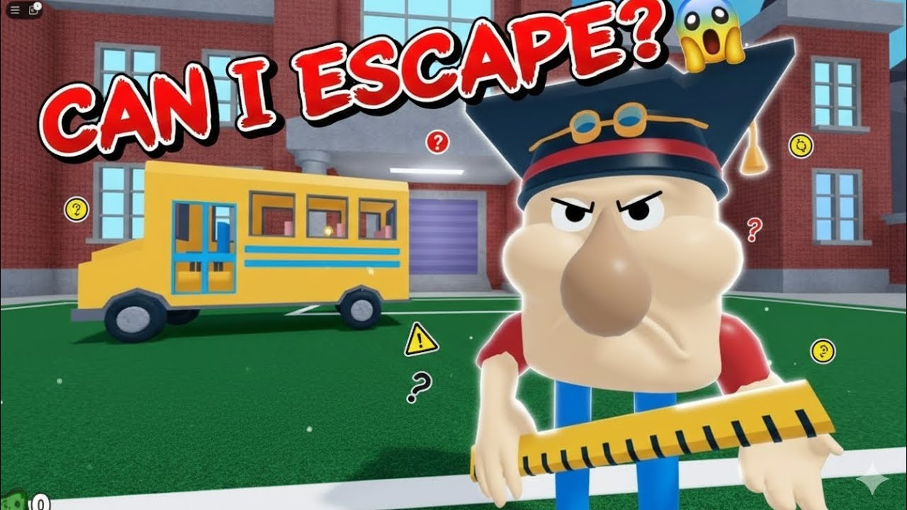 CAN YOU ESCAPE SCHOOL?😱