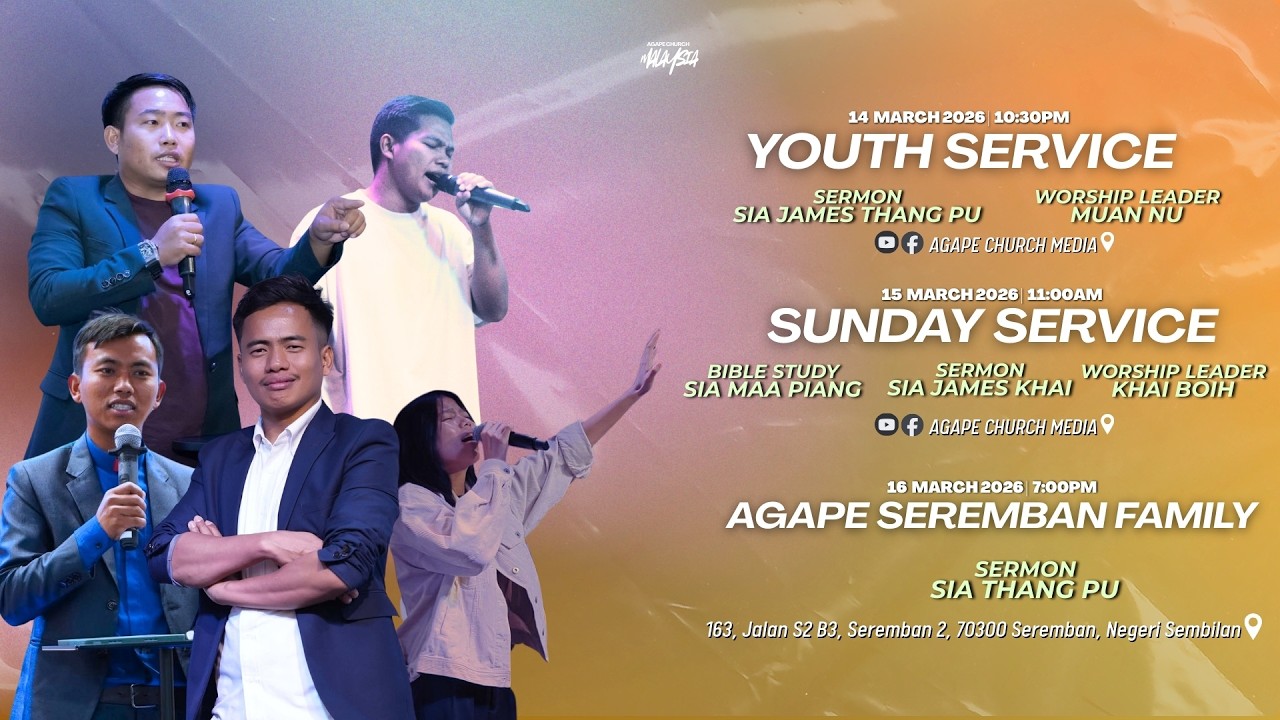 SUNDAY SERVICE | SIA JAMES KHAI | 15 MARCH 2026
