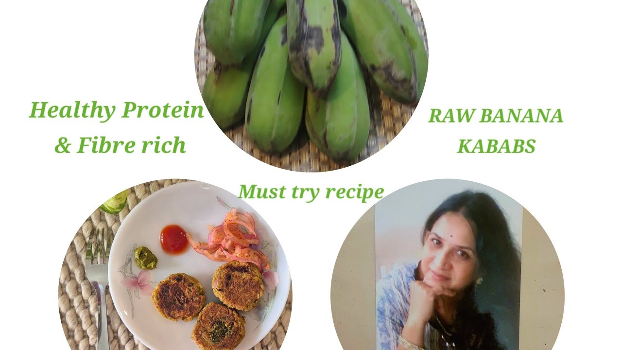 Healthy Nutritious Raw Banana Kababs   [very easy recipe]