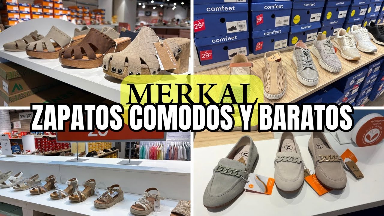 NOVEDADES MERKAL MUJER 2025 👠 | Zapatos, sandalias y deportivas cómodas y económicas