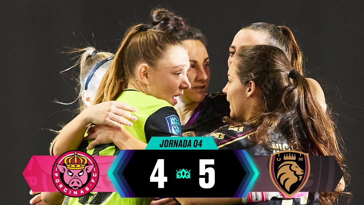 Porcinas FC de GEMITA VS Ultimate Móstoles de NOE9977 | Partido Completo J4 (4-5)