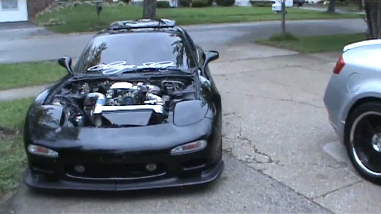 Tony's turbo FD (1993 Mazda RX-7) .. then it blew??