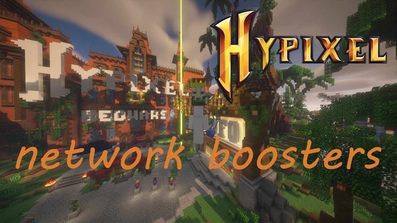 how to get the most HYpixel xp from a network booster