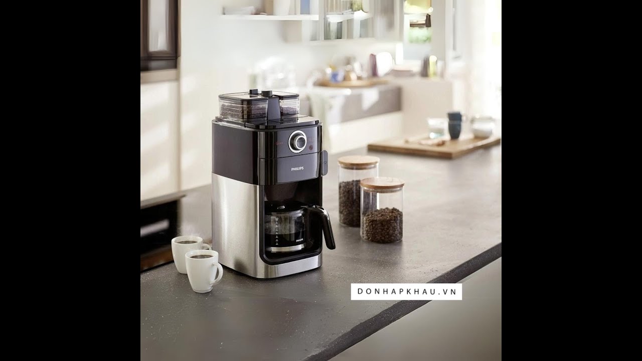 Hướng dẫn sử dụng Máy Xay Pha Cafe Philips Grind và Brew HD7769/00 | DONHAPKHAU.VN