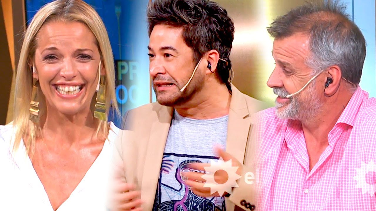 ¡Desopilante! Mauricio Asta imitó a Christian Petersen y Carina Zampini terminó llorando de la risa