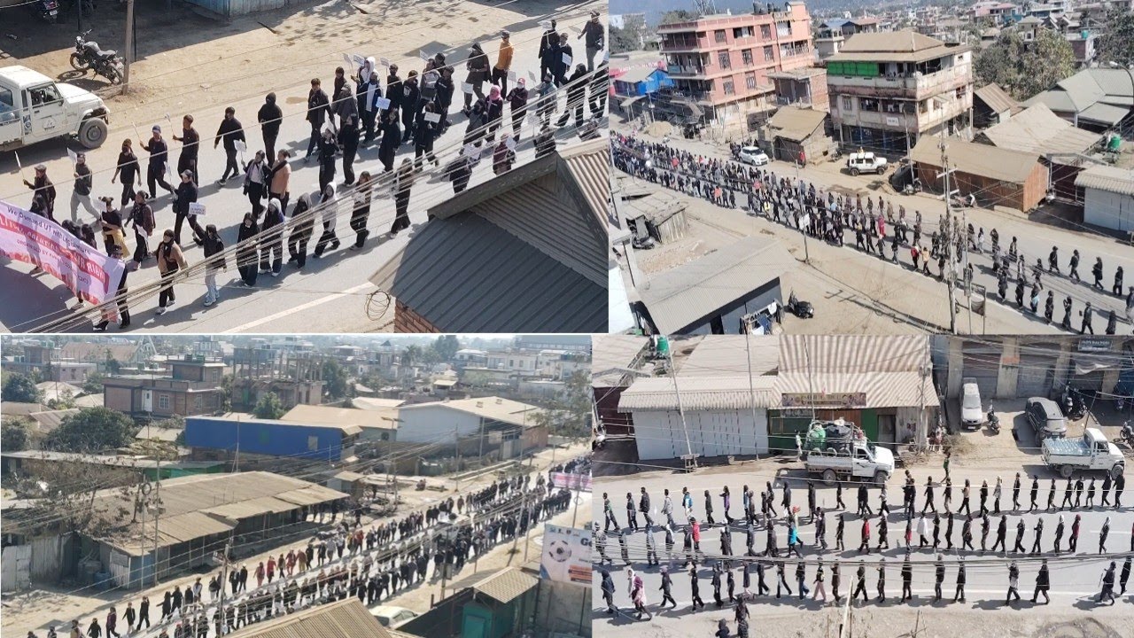Public Mass Rally, Selmet Ground to Peace ground.