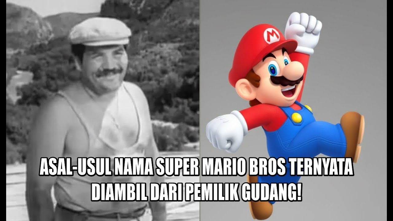 Asal-Usul Nama SUPER MARIO BROS : Ternyata Diambil dari Pemilik Gudang!