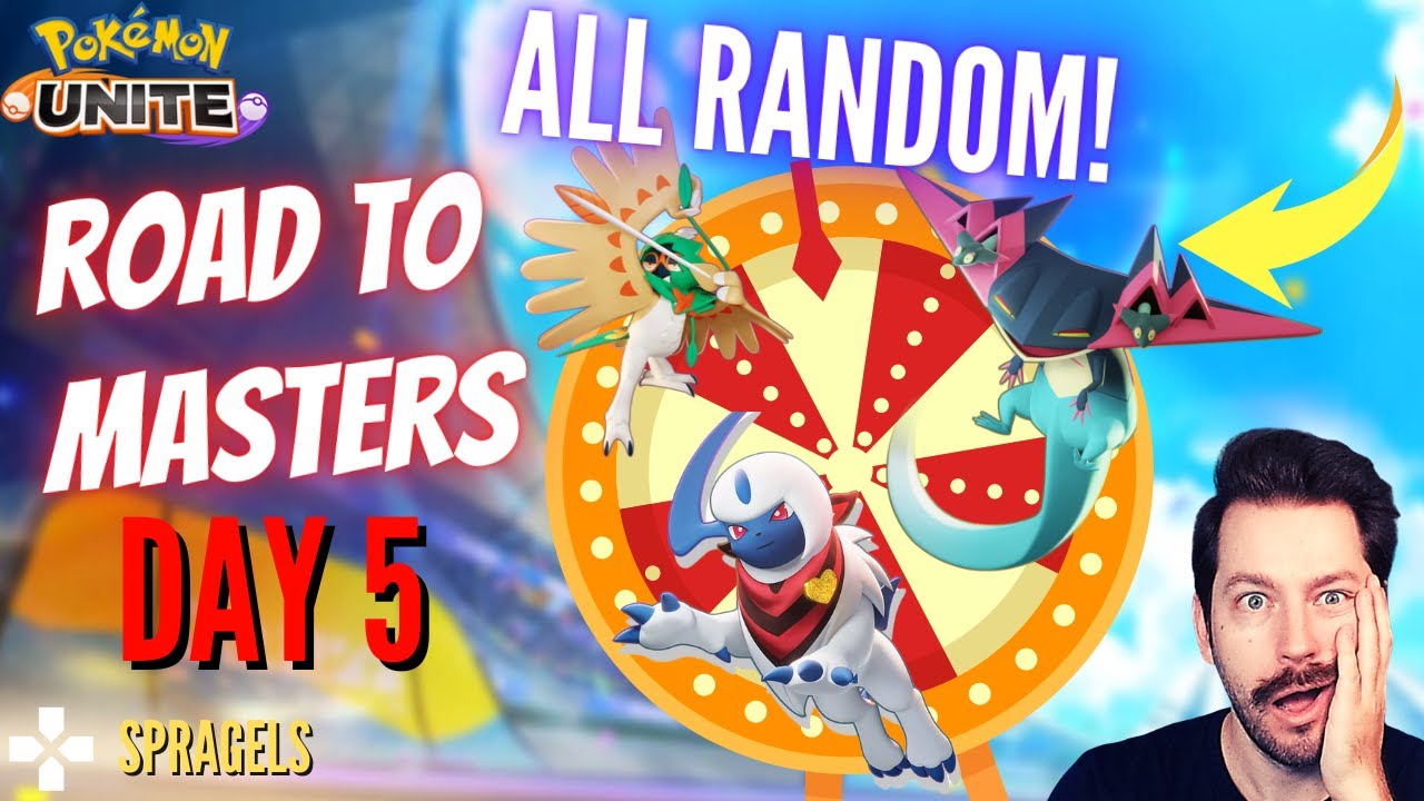 RANDOM BUILDS TO MASTERS! Day 5 Pokemon Unite Season 10