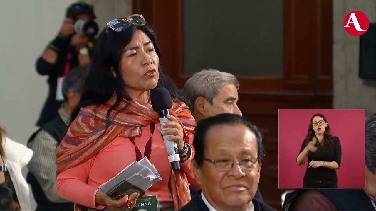 La periodista Reyna Haydee denuncia amenazas y censura en 'mañanera'