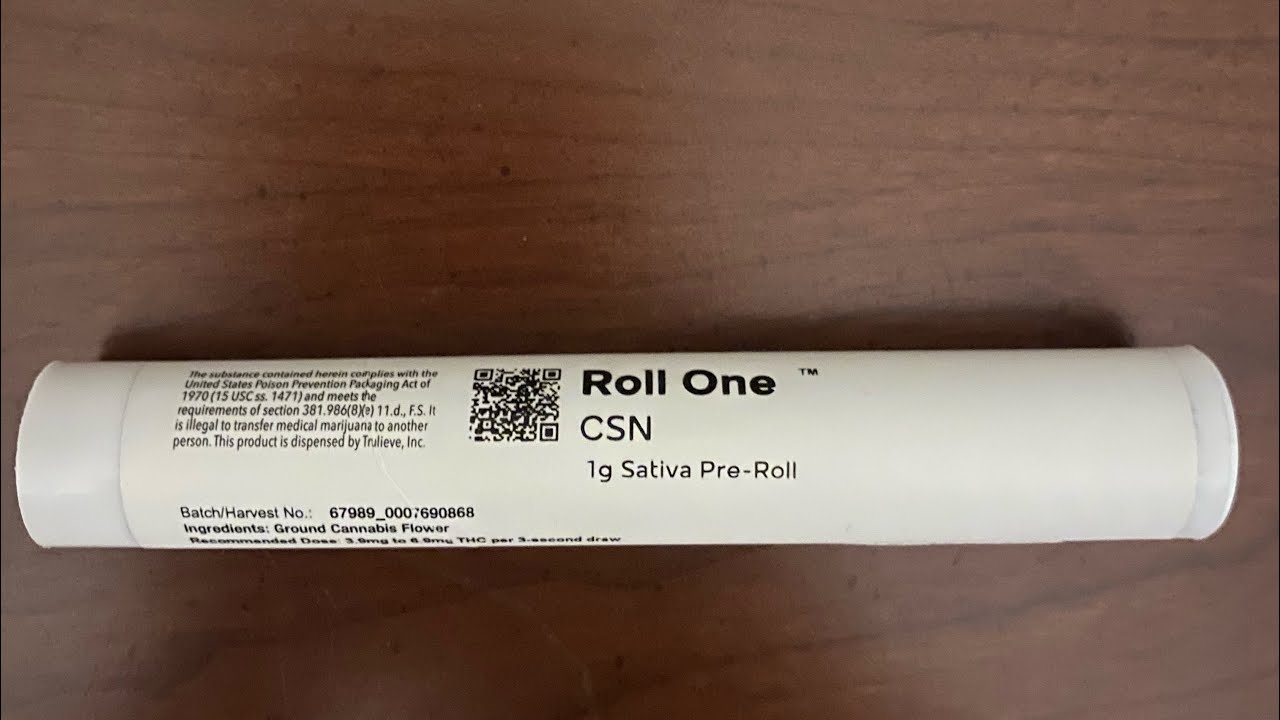 Cold Snap (CSN) Pre-Roll 22.90% Roll One | Trulieve Palm Harbor 
