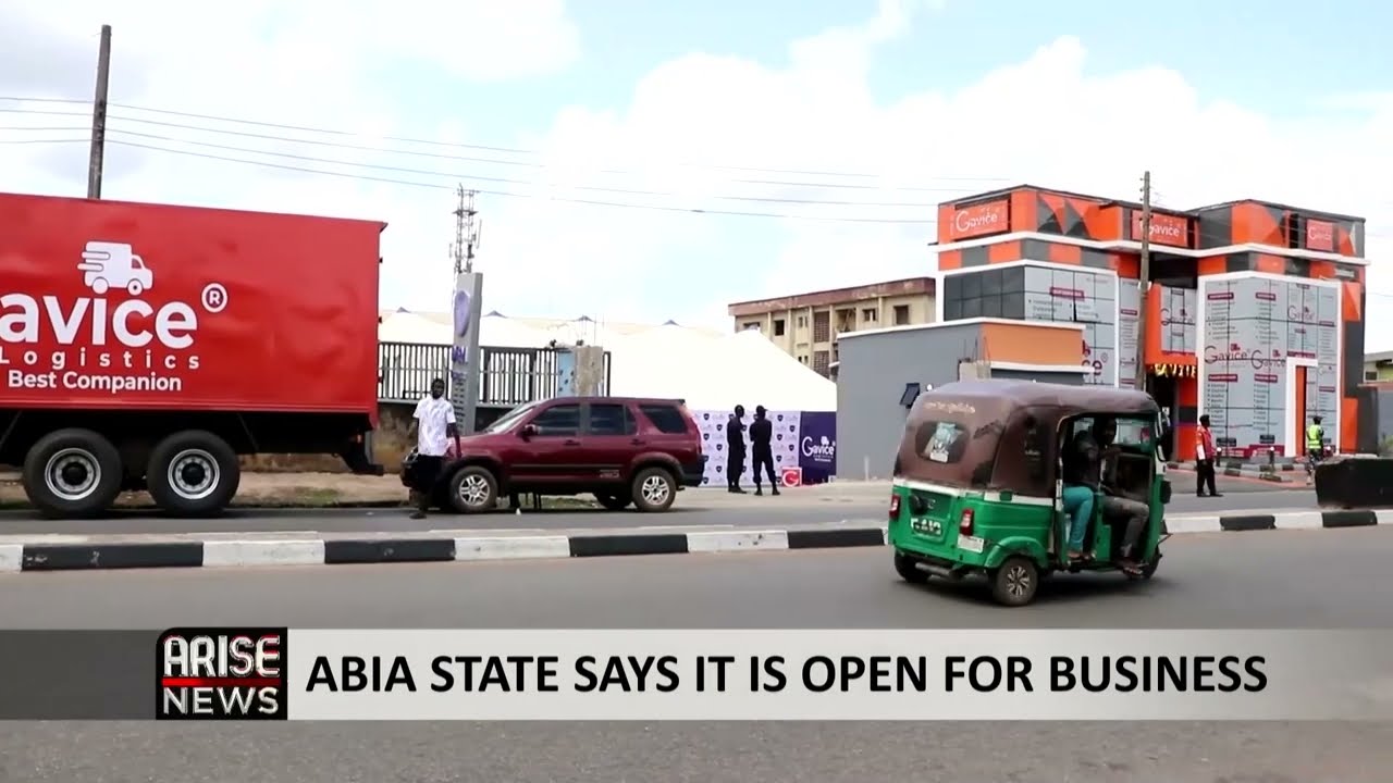 ABIA STATE SAYS IT IS OPEN FOR BUSINESS