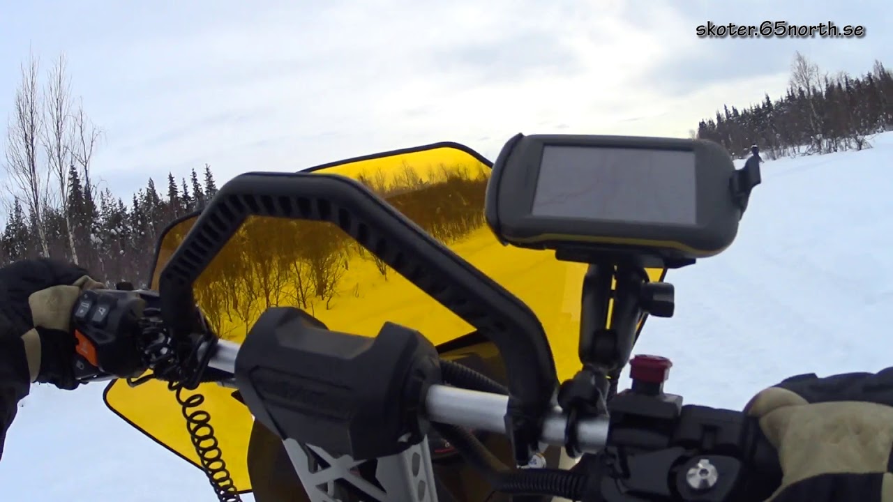 Touring in Swedish Tornedalen and Finland with Skidoo Tundra 600 ACE LT