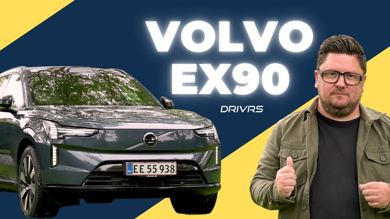 Volvo EX90: Teknologi, tryghed og Thors Hammer | DRIVRS Dansk Bilanmeldelse 2025