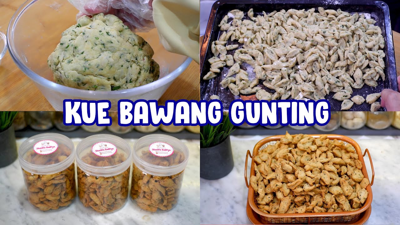 CAMILAN LEBARAN WAJIB ADA ‼️ KUE BAWANG GUNTING RENYAH DAN GURIH