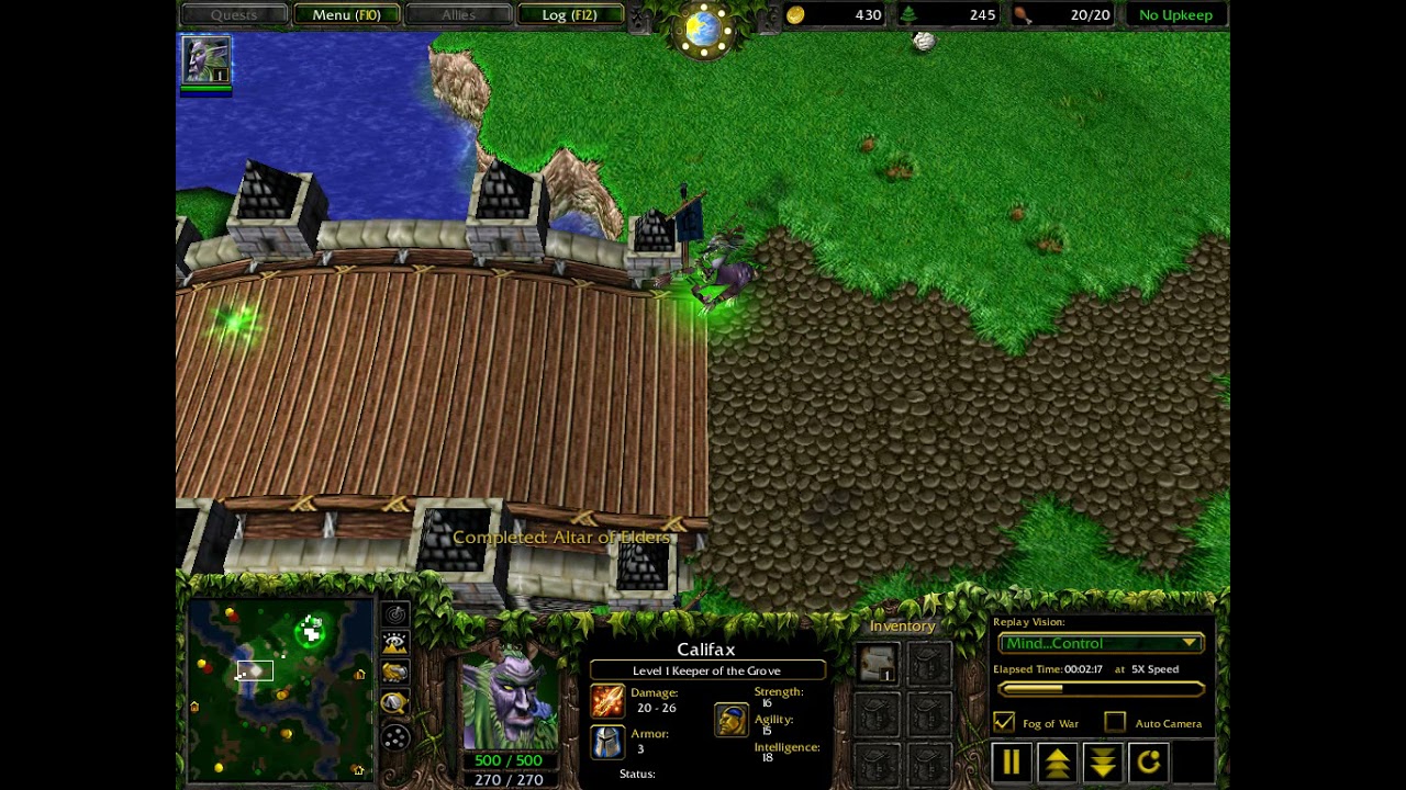 Rubattle.net Night Elf Vs Night Elf