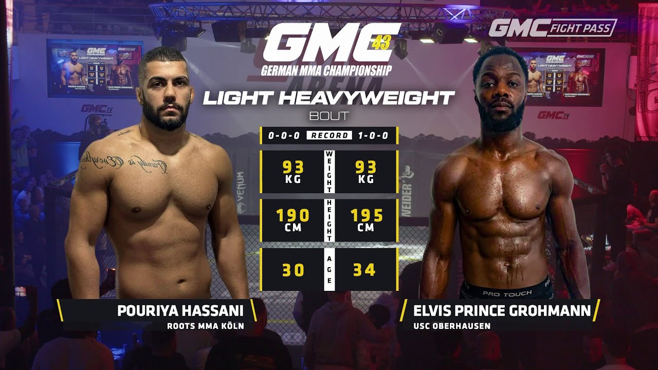 GMC 43 | Hassani vs. Grohmann | Light Heavyweight