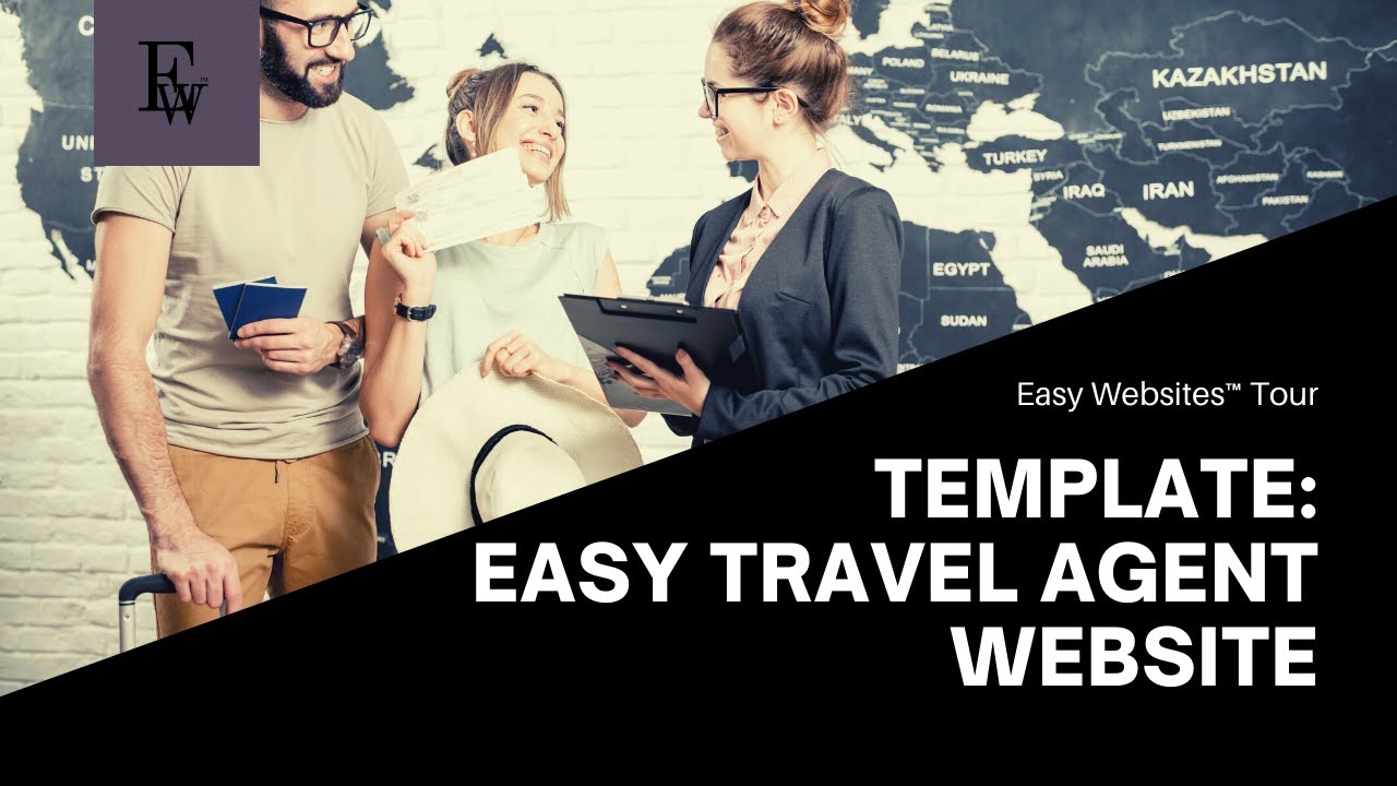 Easy Travel Agent Website Template | Easy Websites&trade; Tour