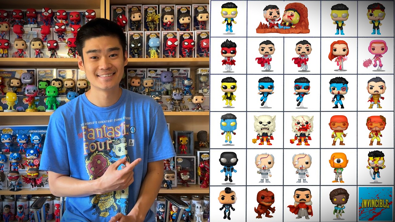НЕВОЗМОЖНЫЙ чек-лист по фигуркам Invincible Funko Pop!