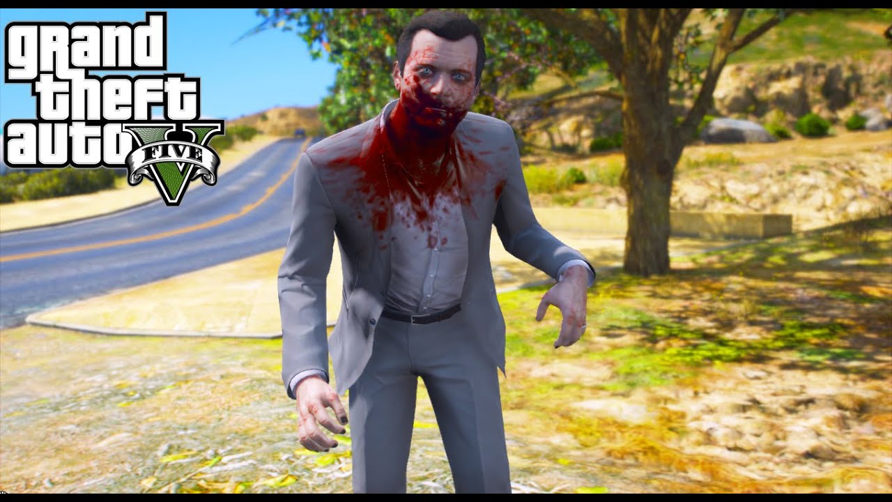 ZOMBIE MICHAEL VS MAFIA VS SOLDIER | GTA V ZOMBIE MOD