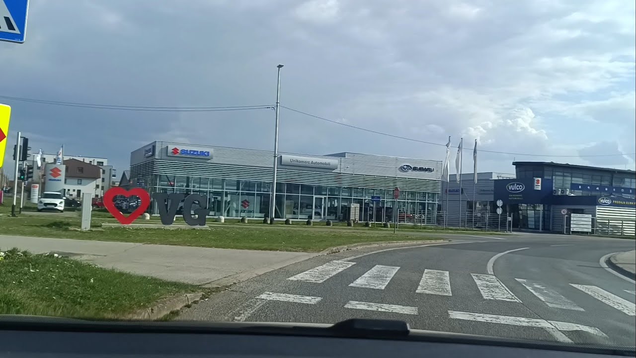 Zagreb County , Entrance to Velika Gorica From Zagreb , March 10 th , 2026
