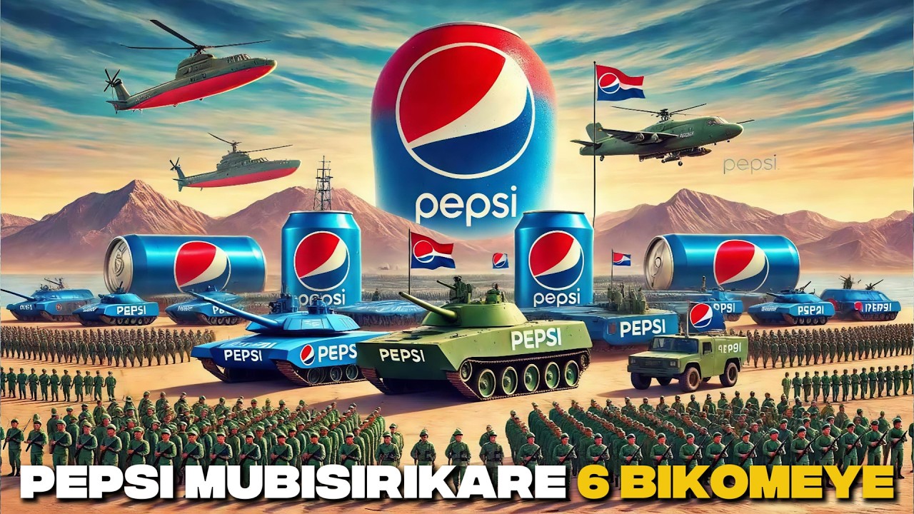 PEPSI Mu Bisirikare Bikomeye Ku ISI - Amateka Utabwiye y'uru Ruganda