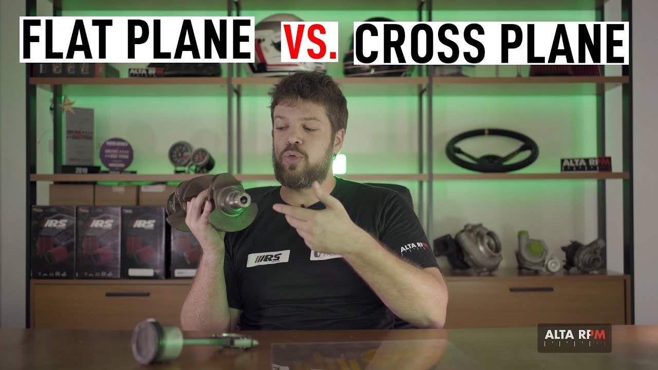 CROSS PLANE VS. FLAT PLANE. Qual a diferen&ccedil;a? - Como Funciona Alta RPM