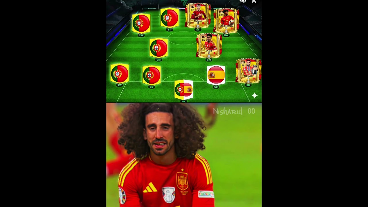 Spain x Portugal 🤯#fcmobile #fifamobile #eafc24 #eafifa #easports #fifa #fifa22 #football