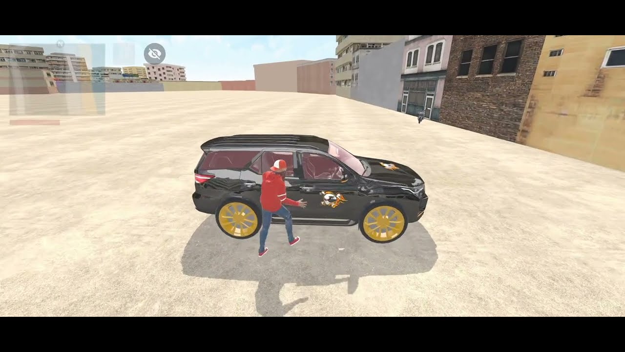 😱Indian Theft Auto simulator 😱💥🔥 simulator police 😱🚨 vs black fortuner 