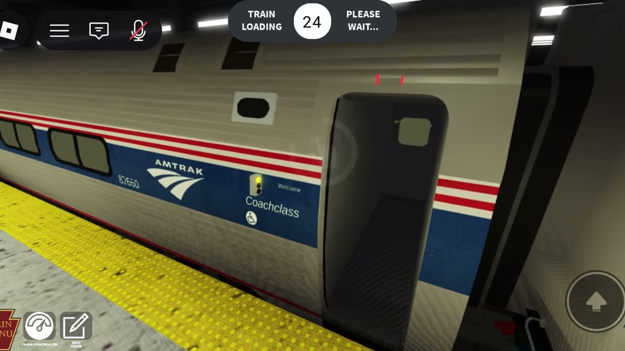 Amtrak ACS64 NE Regional Arrives at New York Penn Station on Track 9